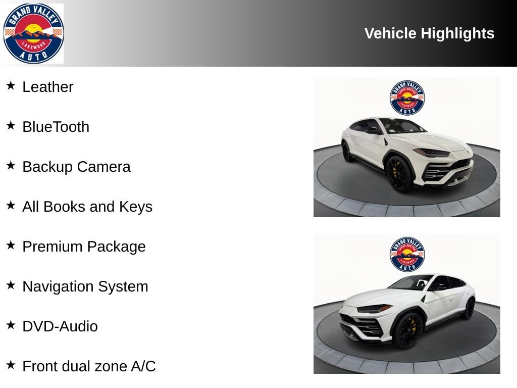 Used 2019 Lamborghini Urus SUV