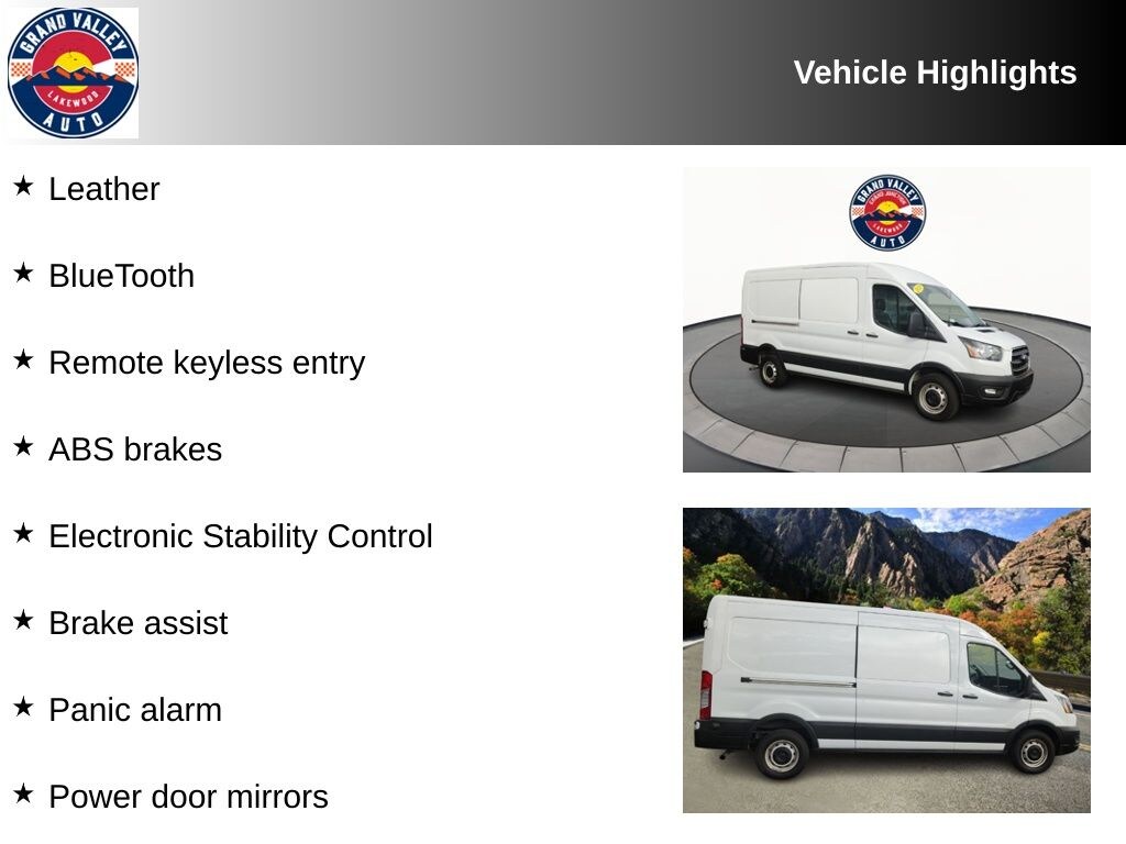 Used 2020 Ford Transit-250 Base Cargo Van