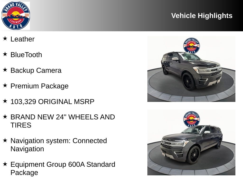 Used 2022 Ford Expedition Max Platinum SUV