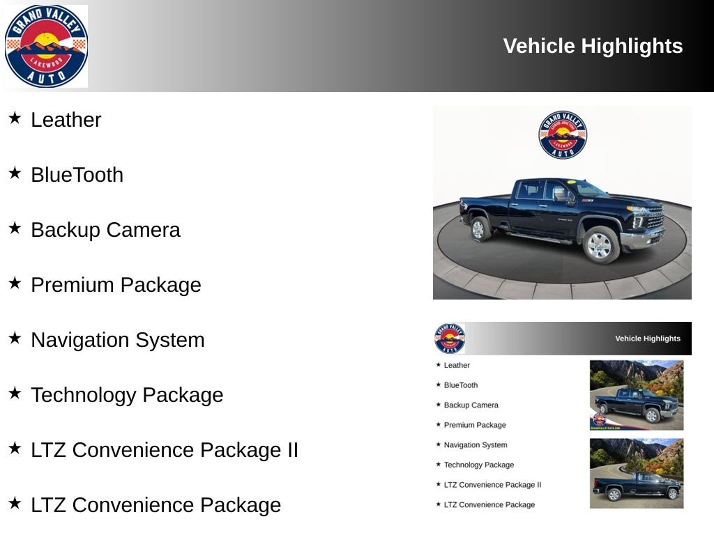 Used 2021 Chevrolet Silverado 3500HD LTZ Truck