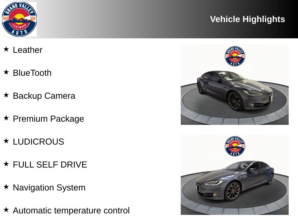 Used 2019 Tesla Model S P100D LUDICROUS Hatchback