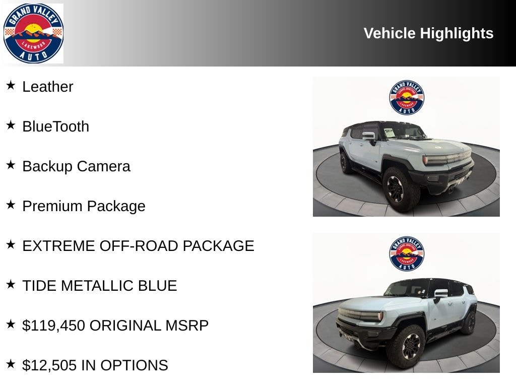 Used 2024 GMC Hummer EV SUV 3X SUV