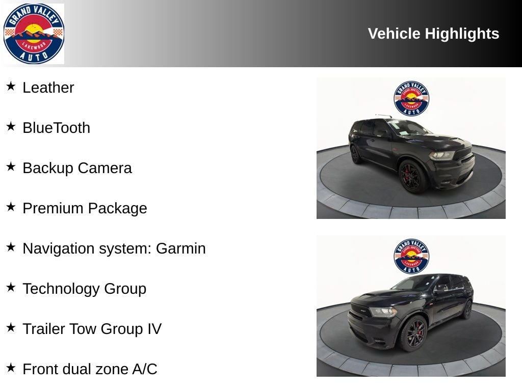 Used 2018 Dodge Durango SRT SUV