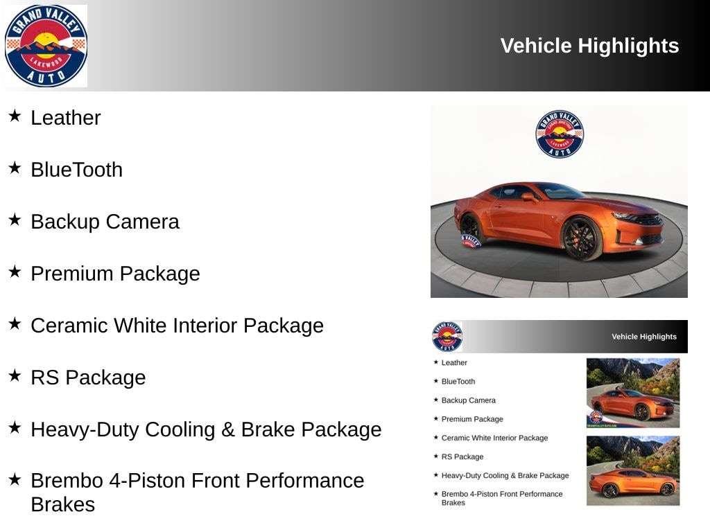 Used 2023 Chevrolet Camaro 3LT Coupe