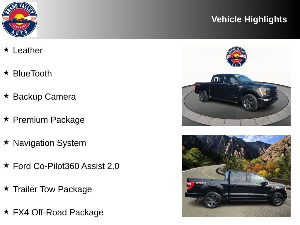 Used 2021 Ford F-150 Lariat Truck