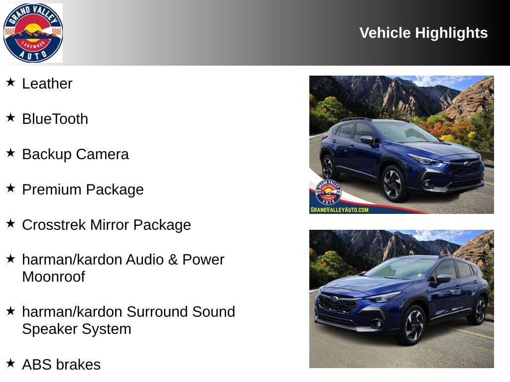 Used 2025 Subaru Crosstrek Limited SUV