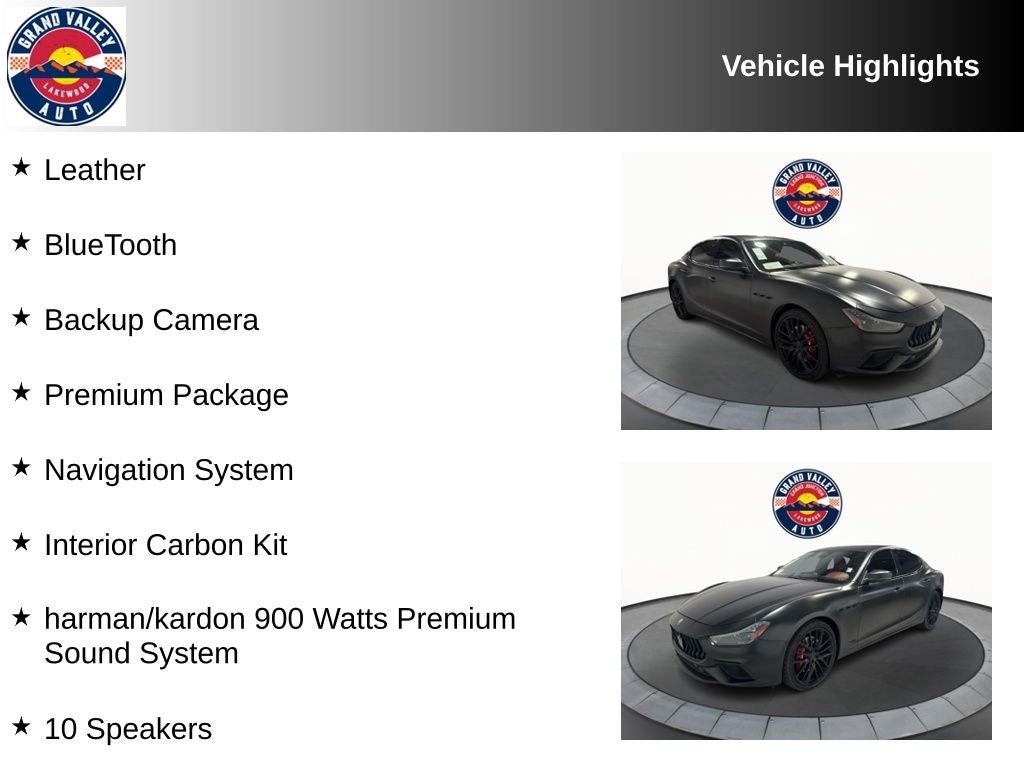 Used 2018 Maserati Ghibli S Q4 Gransport Sedan