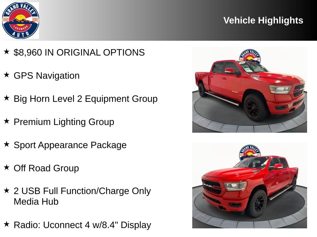 Used 2019 Ram 1500 Big Horn/Lone Star Truck