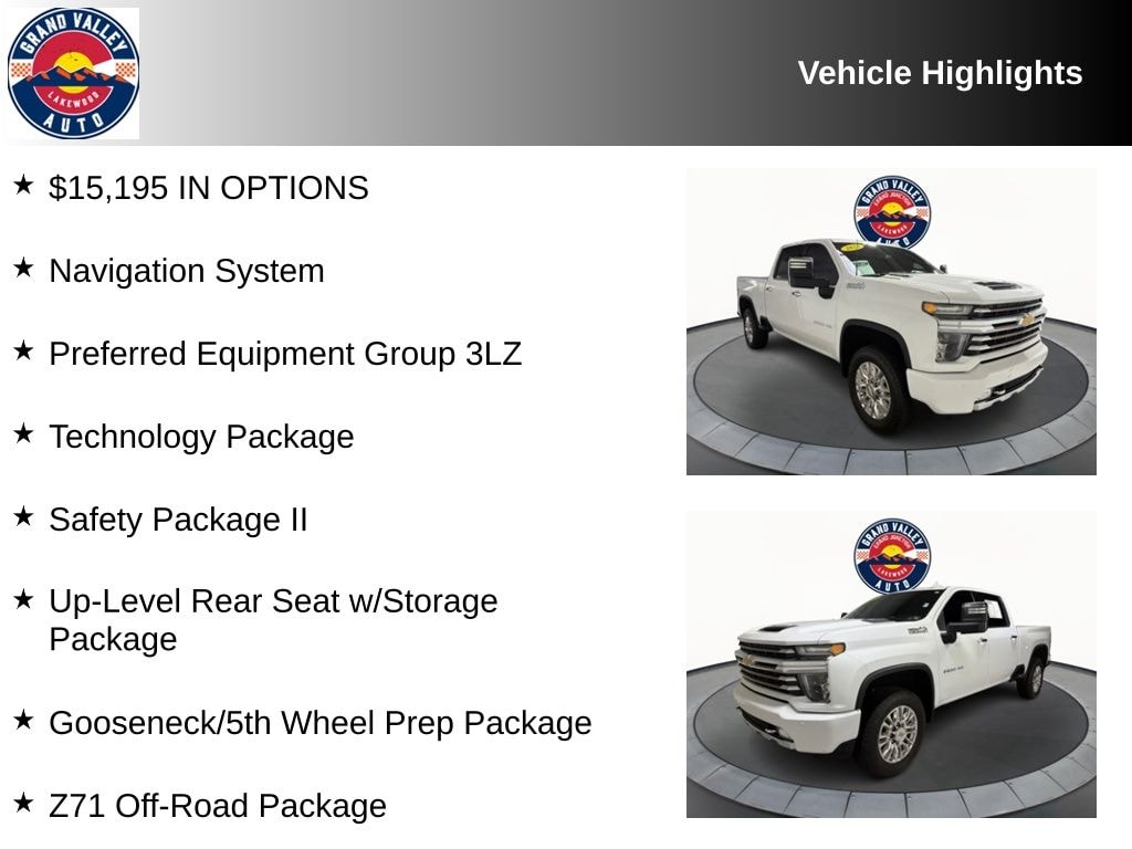 Used 2023 Chevrolet Silverado 2500HD High Country Truck