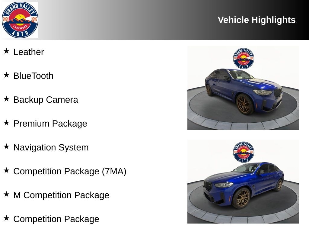 Used 2022 BMW X4 M . SUV