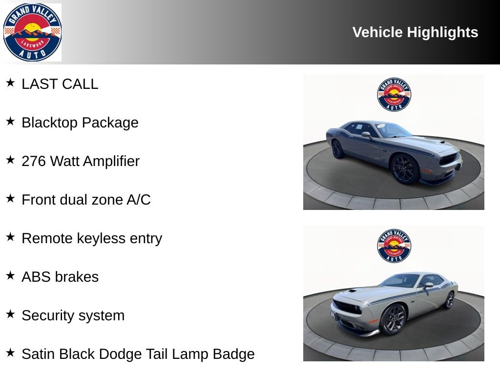Used 2023 Dodge Challenger R/T Coupe