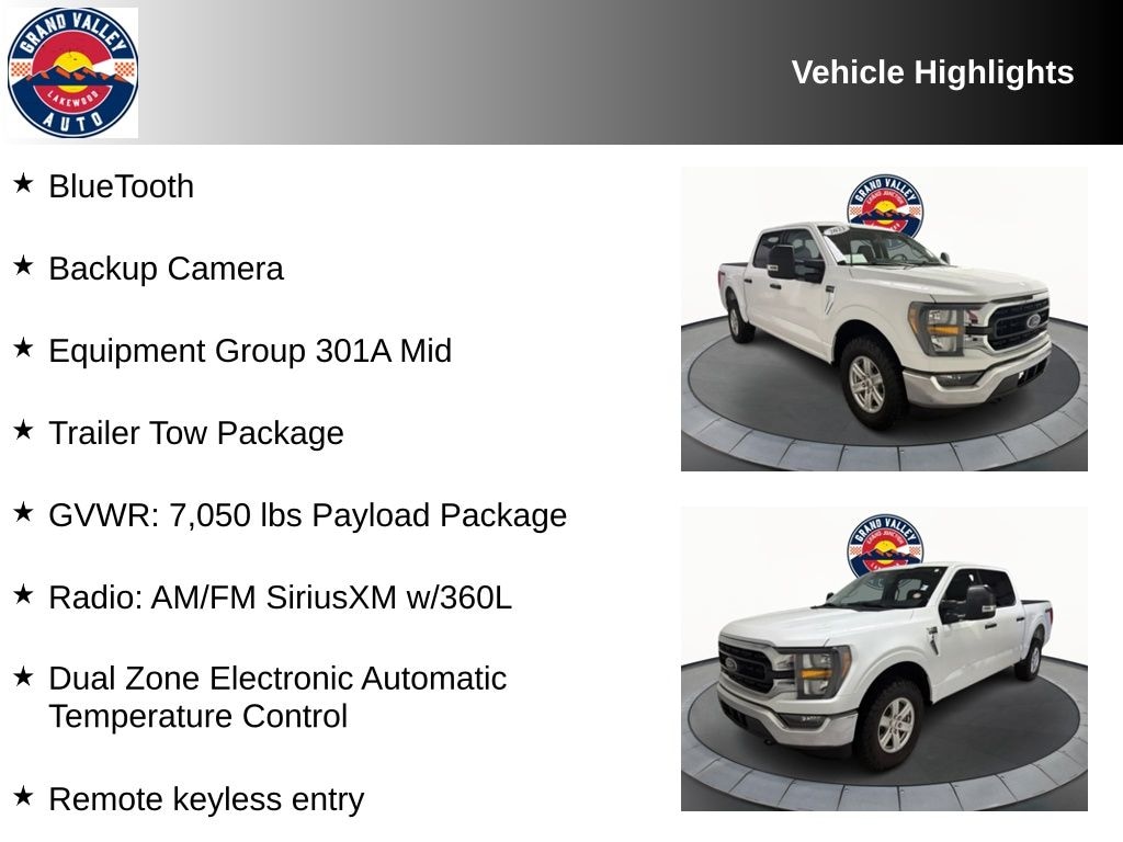 Used 2023 Ford F-150 XLT Truck