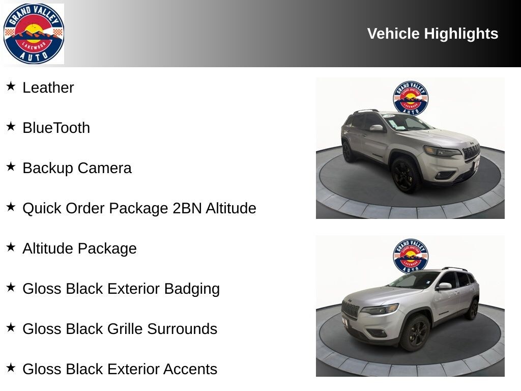 Used 2021 Jeep Cherokee Altitude SUV