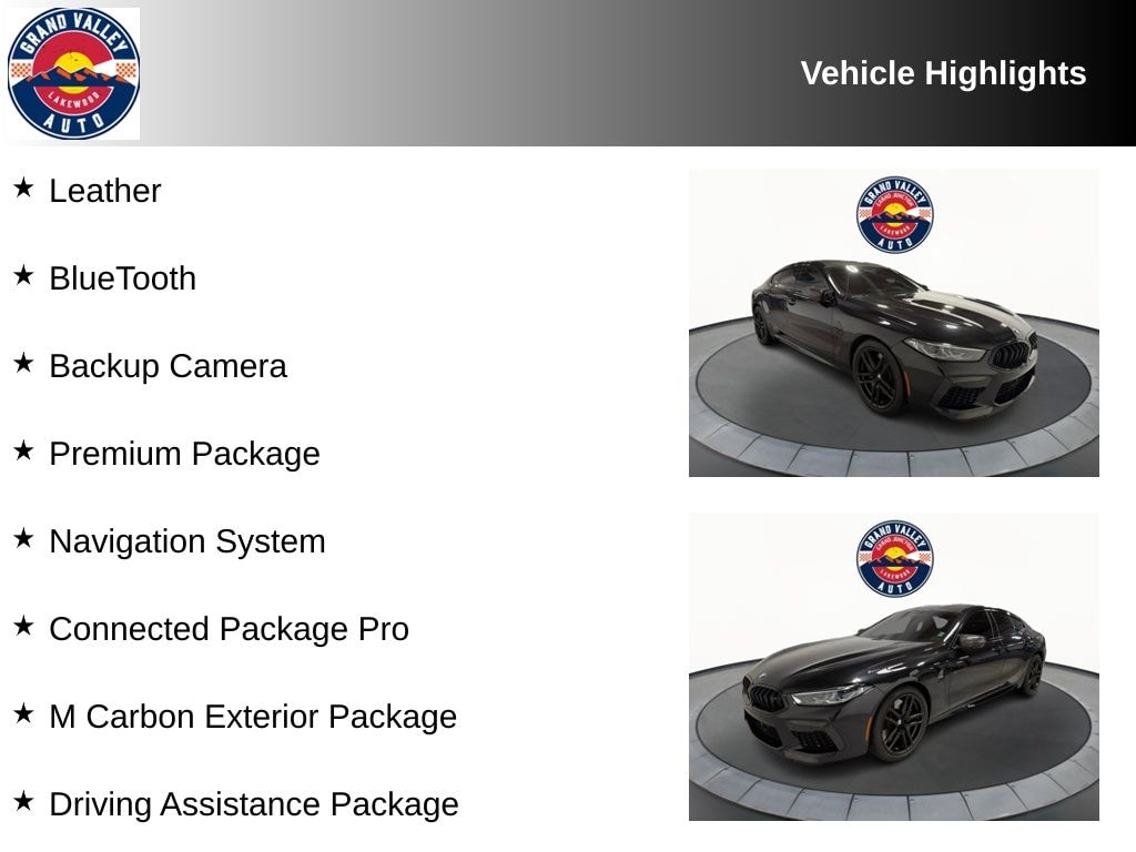 Used 2025 BMW M8 Competition Sedan