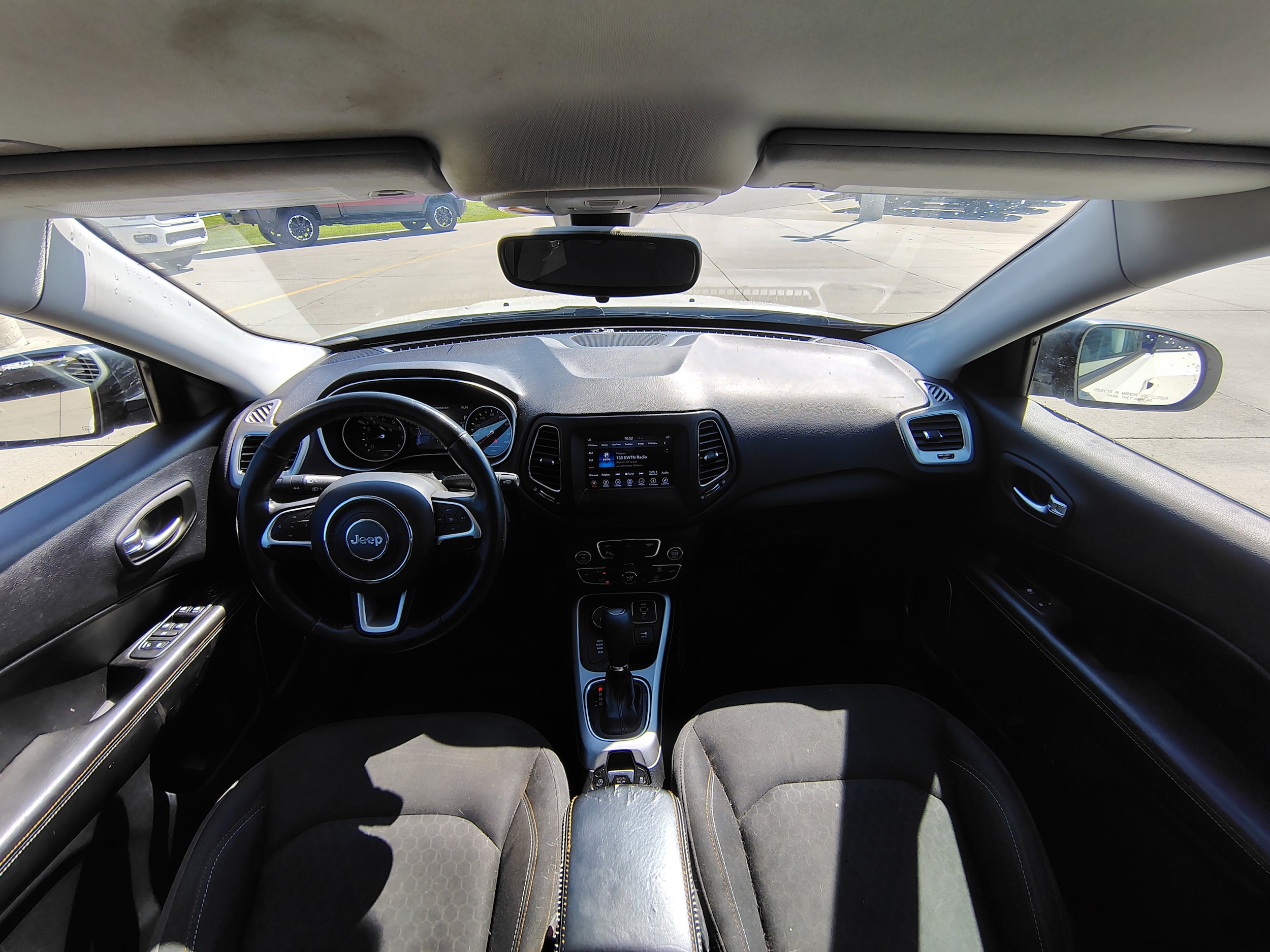 Used 2018 Jeep Compass Sport with VIN 3C4NJDAB6JT350506 for sale in Granger, IA