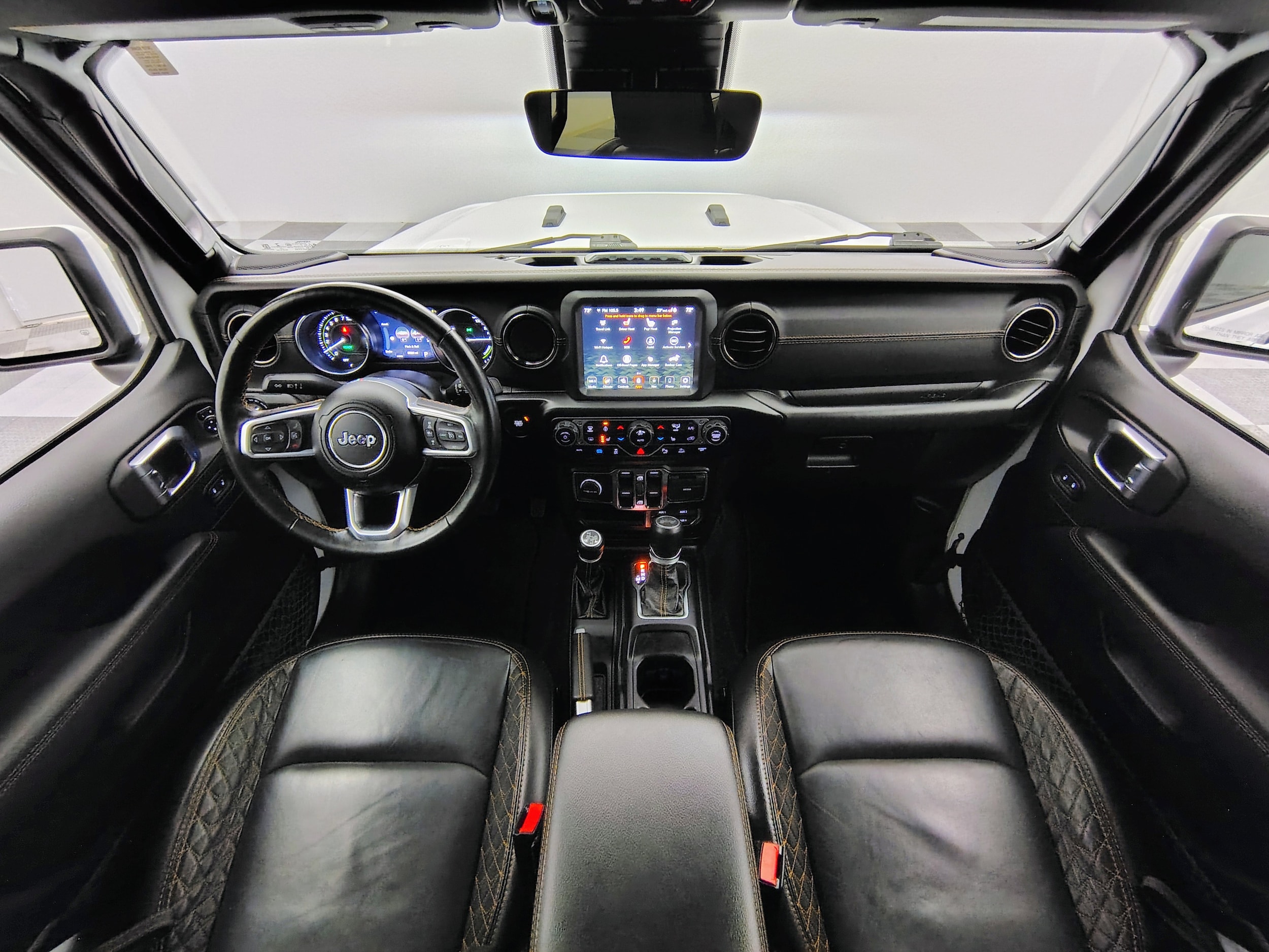 Used 2021 Jeep Wrangler Unlimited High Altitude 4XE with VIN 1C4JJXP6XMW676799 for sale in Granger, IA