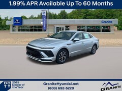 2026 Hyundai Sonata Hybrid Blue Sedan