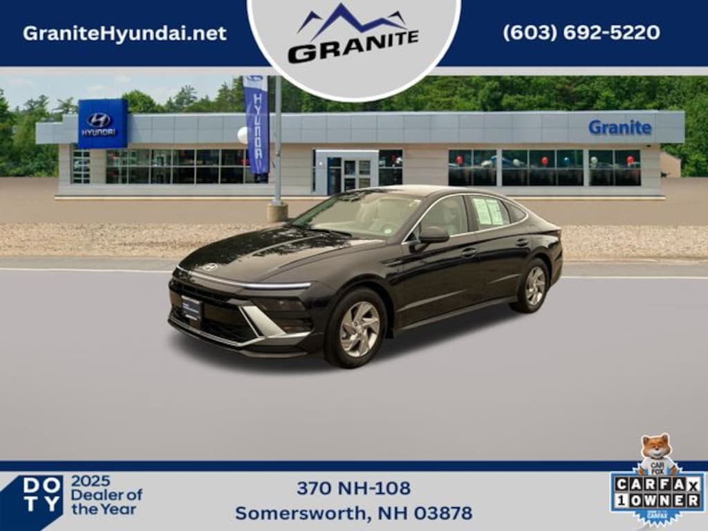 Certified 2025 Hyundai Sonata SE Sedan