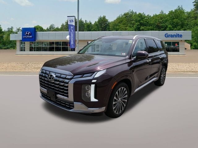 Certified 2024 Hyundai Palisade Calligraphy with VIN KM8R7DGE9RU676539 for sale in Somersworth, NH