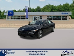 2026 Hyundai Elantra Hybrid Blue Sedan