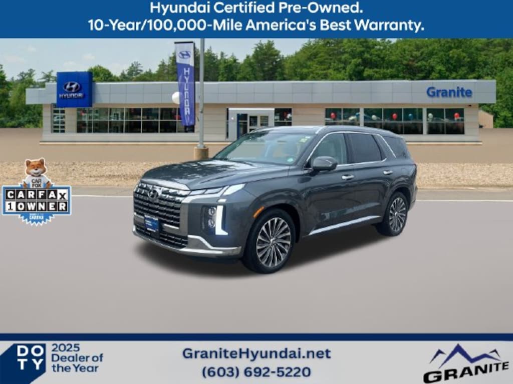 Certified 2024 Hyundai Palisade Calligraphy SUV