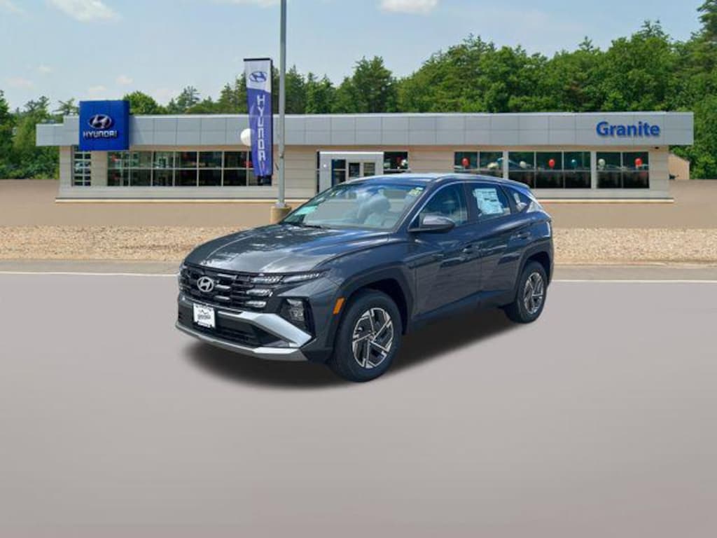 New 2026 Hyundai Tucson Hybrid Blue SUV