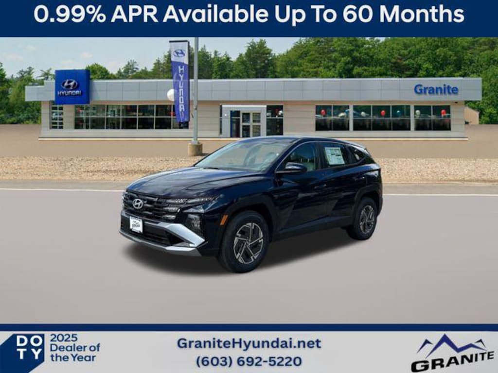 New 2026 Hyundai Tucson Hybrid Blue SUV