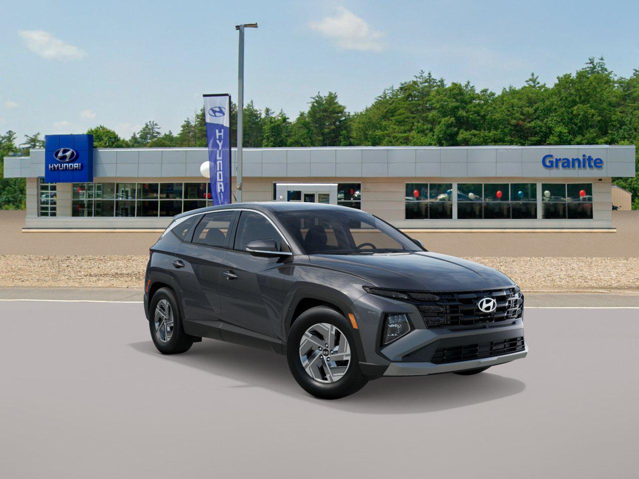 New 2026 Hyundai Tucson Hybrid Blue SUV