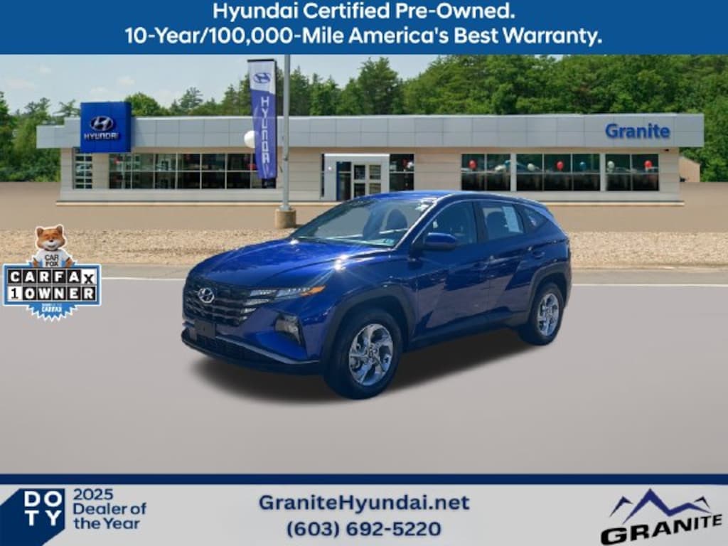Certified 2024 Hyundai Tucson SE SUV