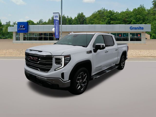 Used 2022 GMC Sierra 1500 SLT with VIN 3GTUUDEL3NG666515 for sale in Somersworth, NH