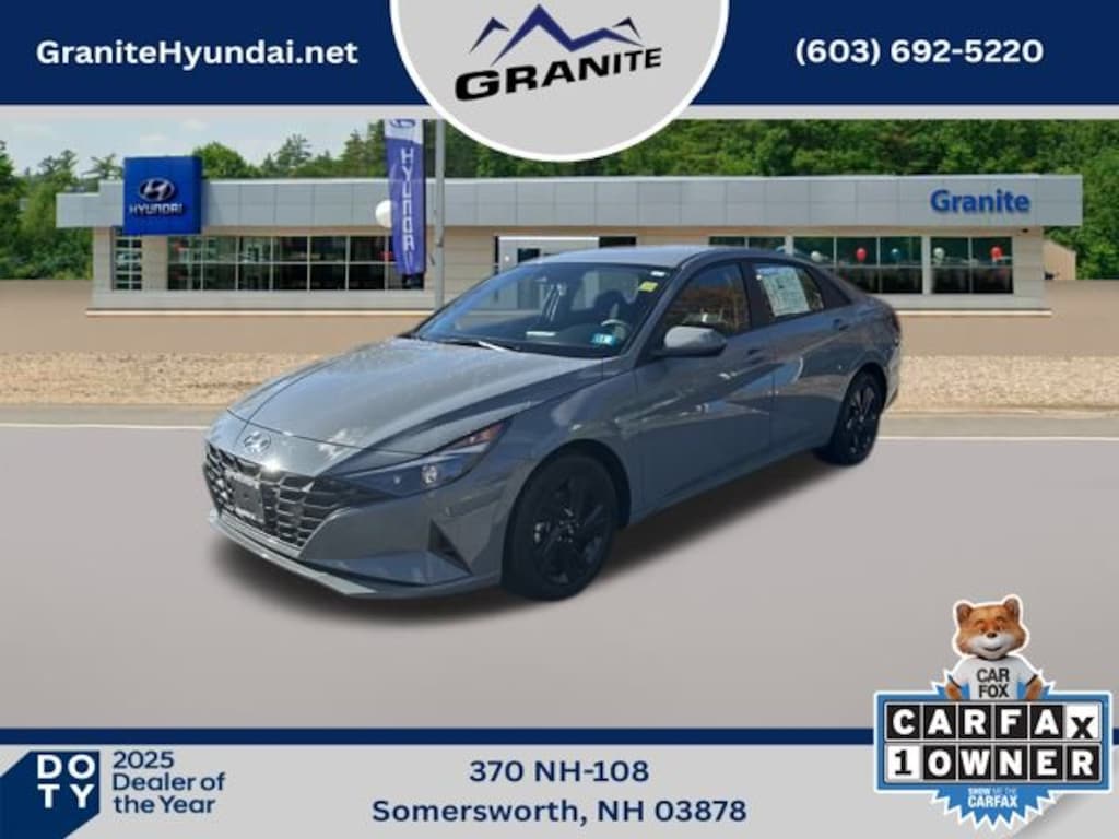 Certified 2023 Hyundai Elantra SEL Sedan