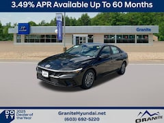 2026 Hyundai Elantra Hybrid Blue Sedan