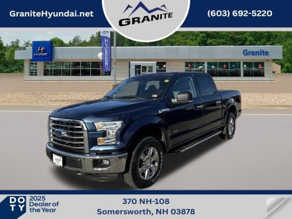 Used 2016 Ford F-150 XLT Truck SuperCrew Cab