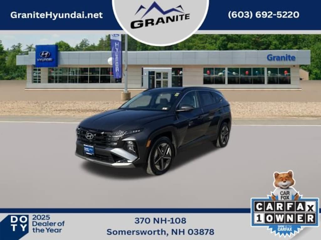 Certified 2025 Hyundai Tucson Hybrid SEL Convenience SUV