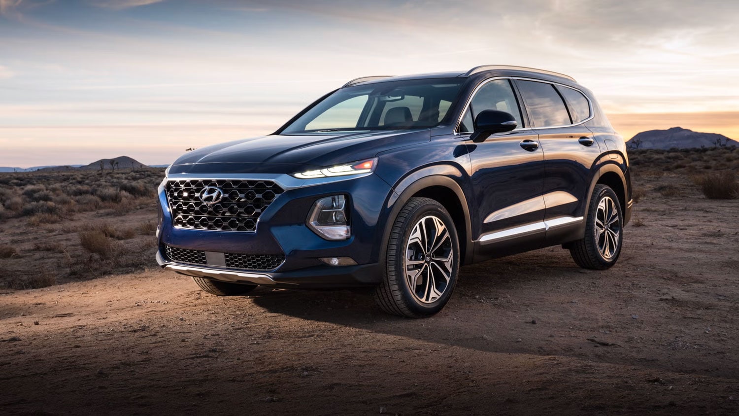 A Hyundai Vehicle off-roading