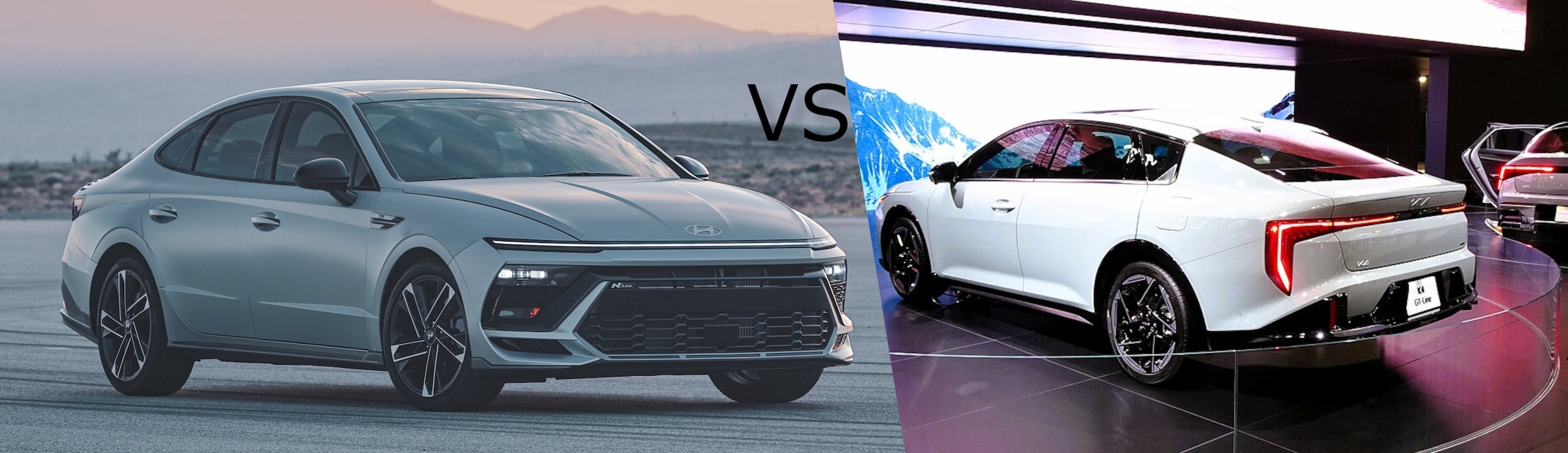 2025 Hyundai Sonata vs. 2025 Kia K5 Head to Head Granite Hyundai