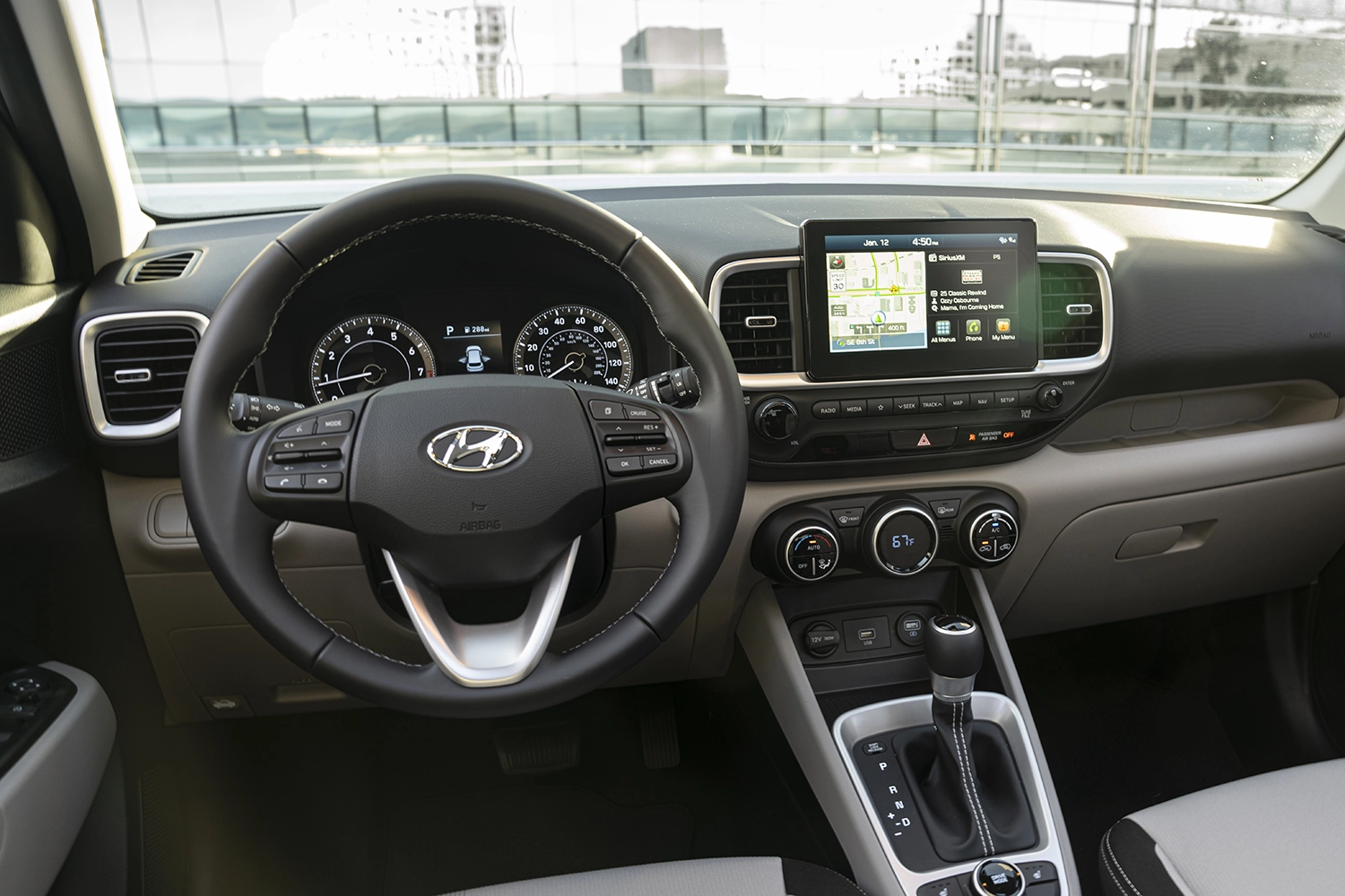  The Dashboard of the 2024 Hyundai Venue