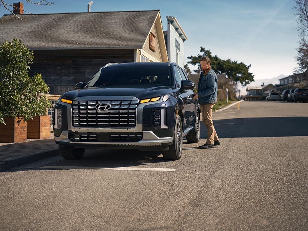 2023 Hyundai Palisade parked