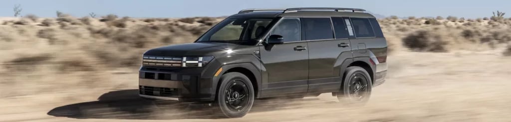 2024 Hyundai Santa Fe driving