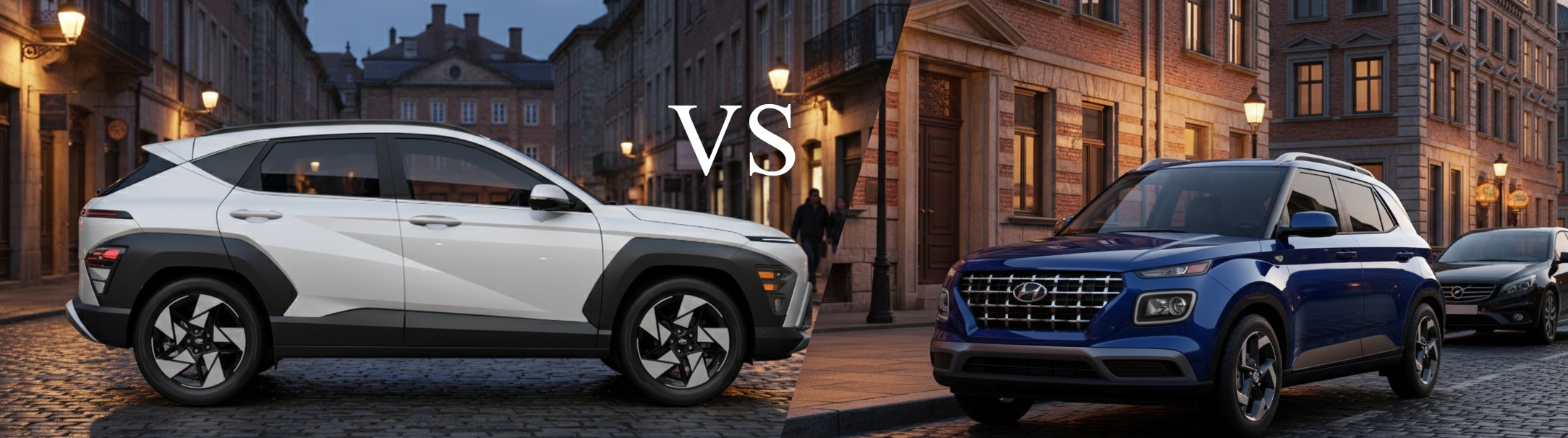 The 2026 Hyundai Kona compared to the 2026 Hyundai Venue