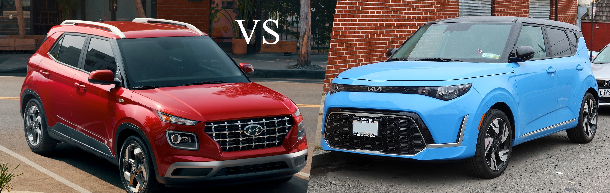 The 2025 Hyundai Venue compared to the Kia Soul