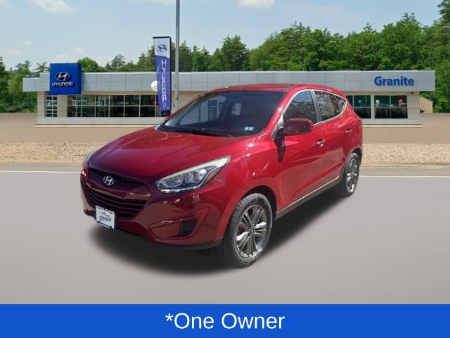 Used 2015 Hyundai Tucson GLS with VIN KM8JTCAF2FU101134 for sale in Somersworth, NH