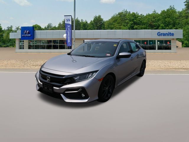 Used 2020 Honda Civic Hatchback EX with VIN SHHFK7H62LU205491 for sale in Somersworth, NH