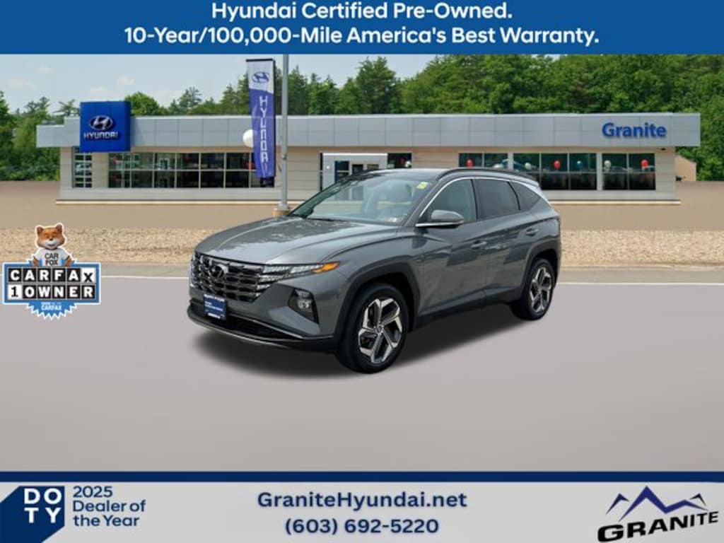Certified 2024 Hyundai Tucson Limited SUV