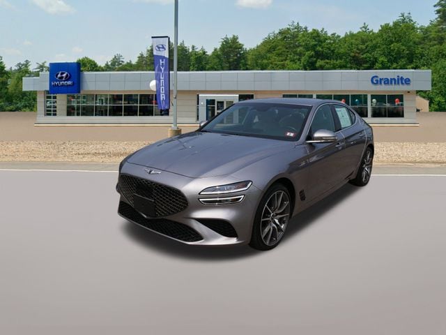 Used 2022 GENESIS G70 Standard with VIN KMTG54TE1NU081803 for sale in Somersworth, NH