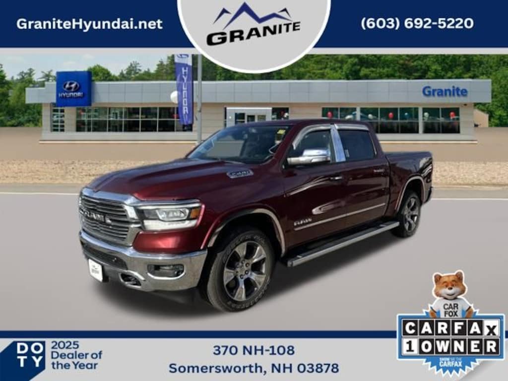 Used 2019 Ram 1500 Laramie Truck Crew Cab