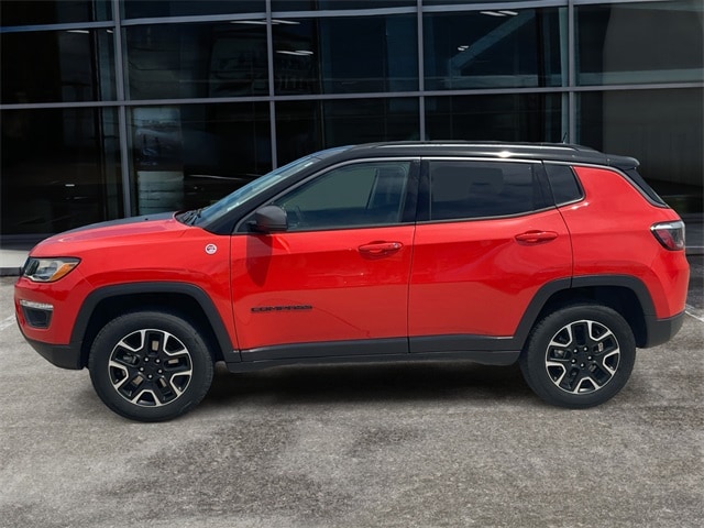 Used 2020 Jeep Compass Trailhawk with VIN 3C4NJDDB4LT255442 for sale in Rapid City, SD