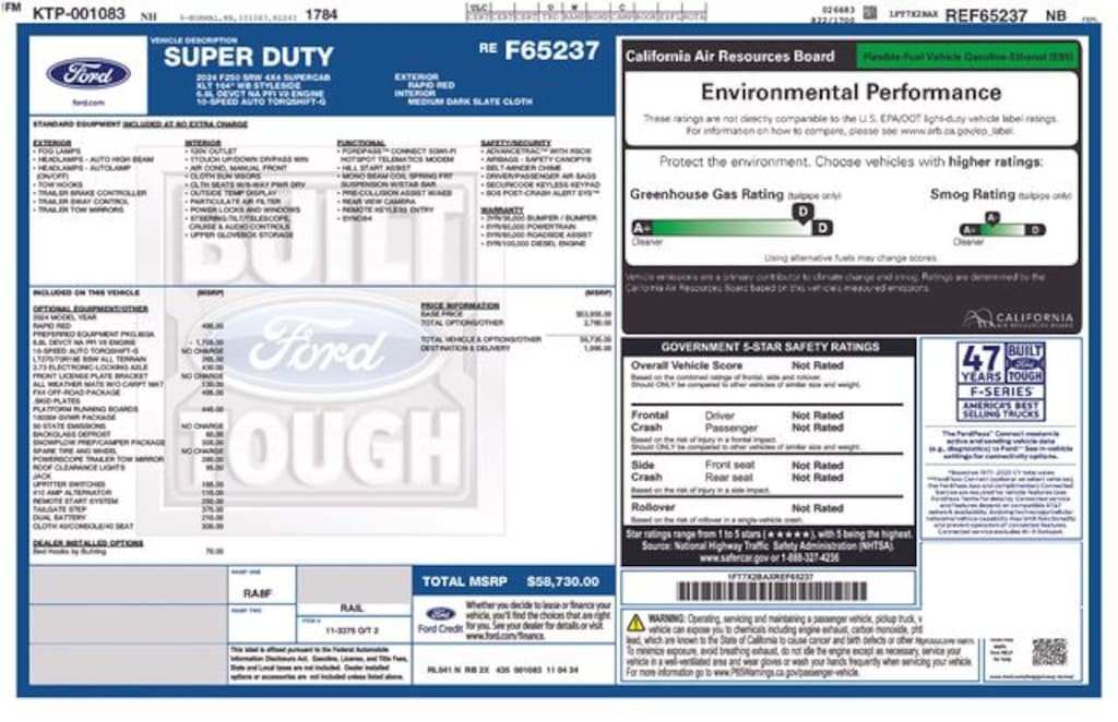 Certified 2024 Ford F-250SD XLT Truck