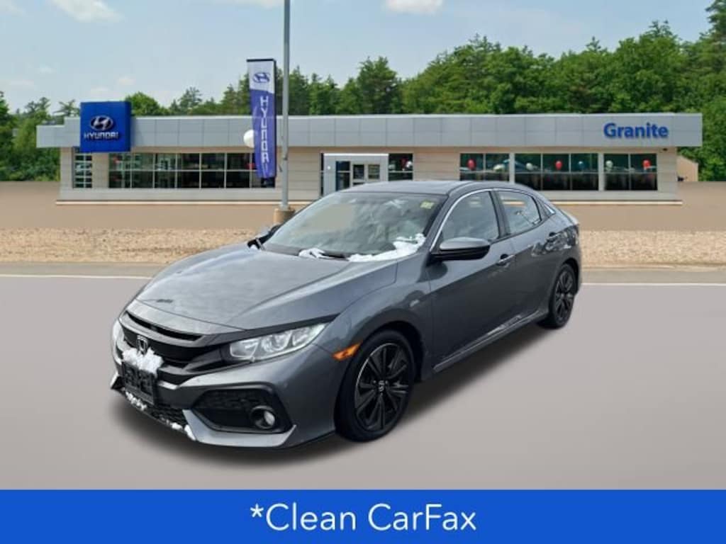 Certified 2019 Honda Civic EX Hatchback