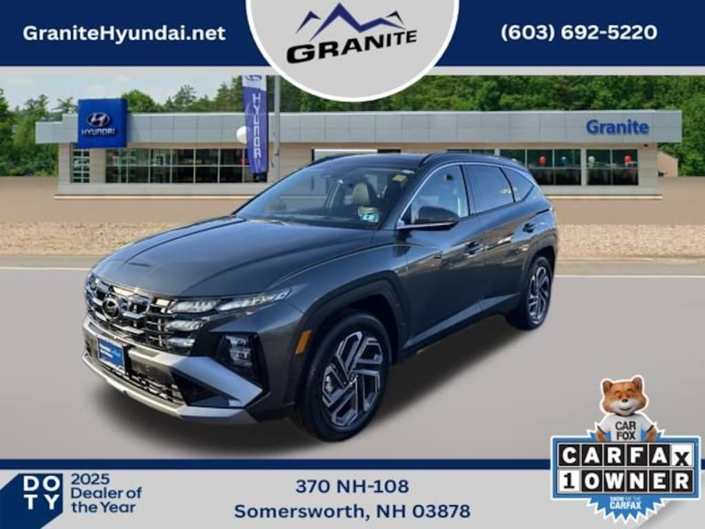 Certified 2025 Hyundai Tucson Hybrid Limited SUV